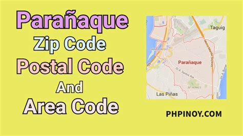 zip code paranaque tambo